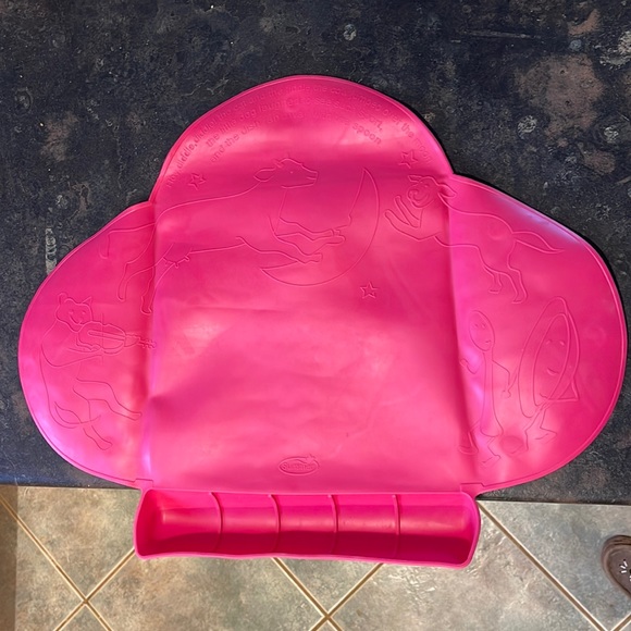 Summer Infant Tiny Diner Portable Placemat, Pink - Picture 2 of 10